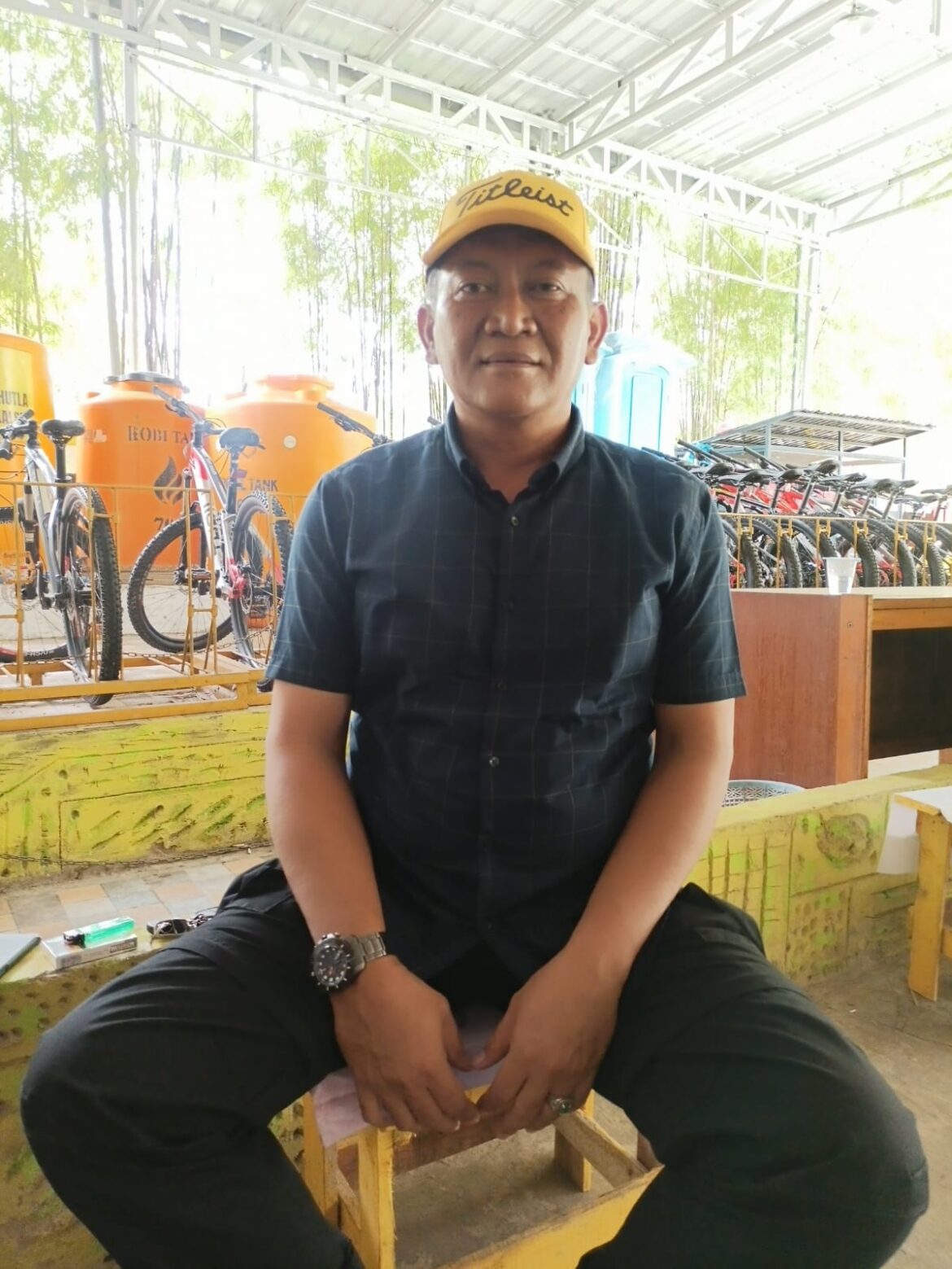 Kabid Pembinaan Prestasi Dispora Kalsel, Herus Susmianto. (foto: Tolah/brt)