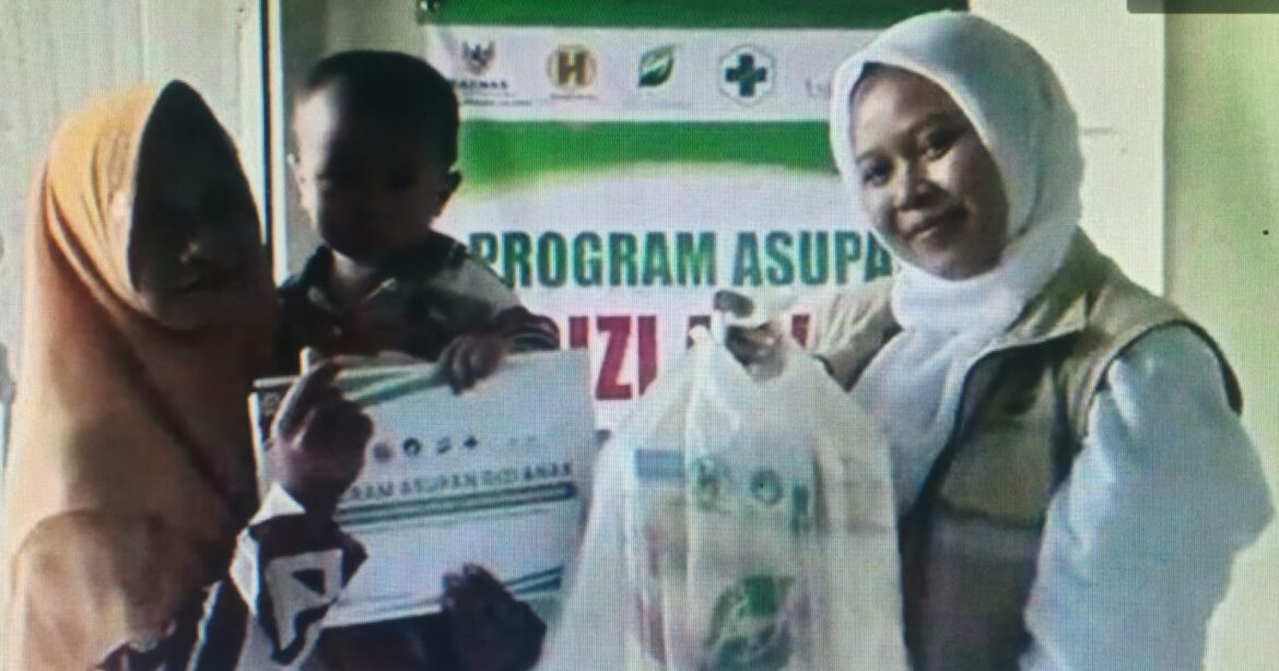 Penyaluran Program Asupan Gizi Anak (foto:istimewa)