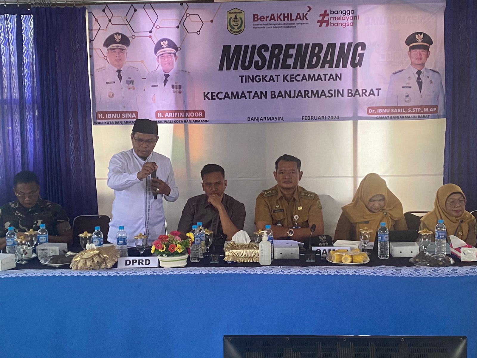 Musrenbang tingkat Kecamatan Banjarmasin Barat.