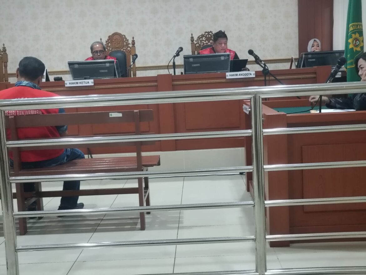 Situasi Persidangan di Pengadilan Negeri Banjarmasin