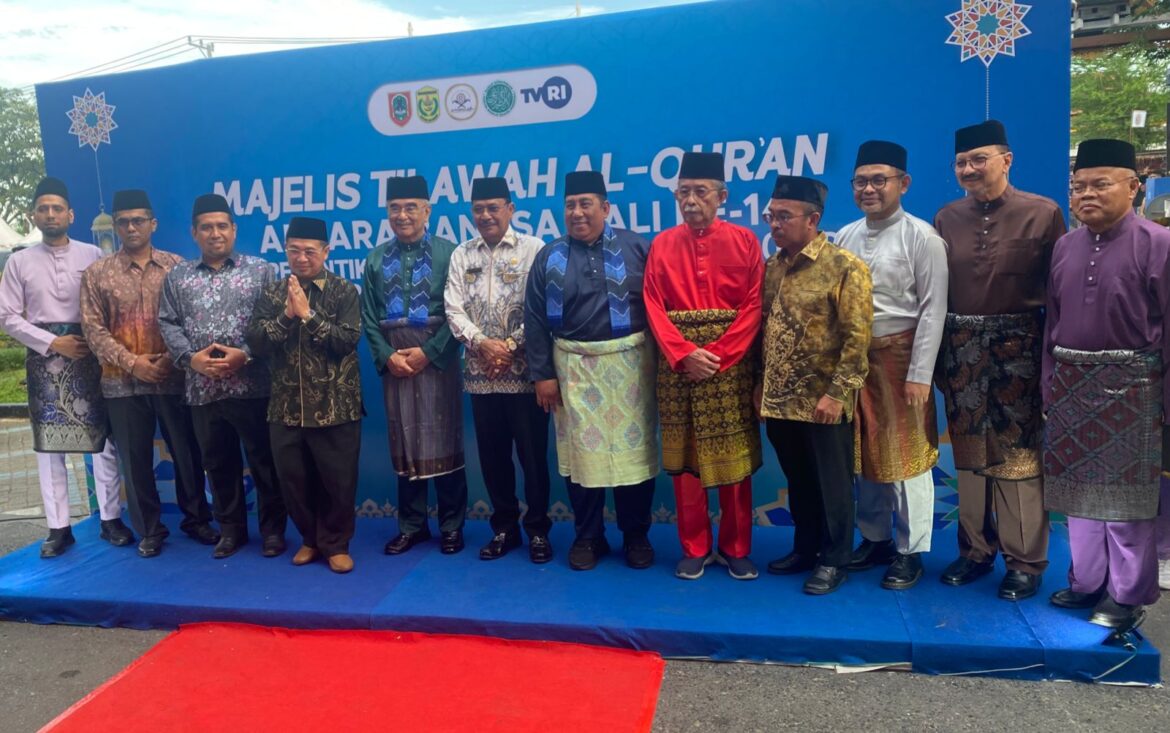 Majelis Tilawah Al quran antara bangsa melayu ke-14 digelar di Banjarmasin 2024.