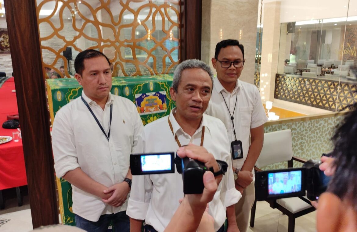 Arif Fajar Nugroho Regional Operation Head Regional Office Banjarmasin di Best Word Kind Hotel Banjarmasin (foto:istimewa)