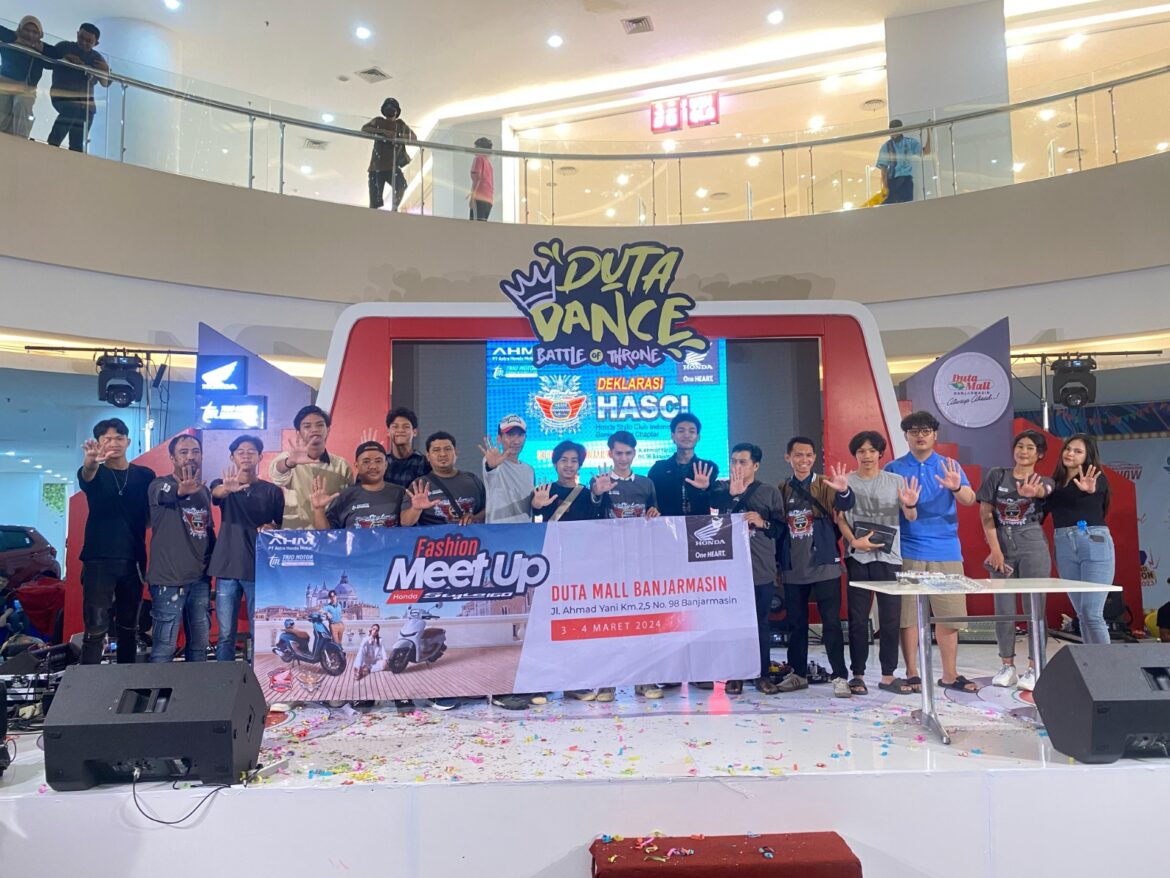 Deklarasi Komunitas Honda Stylo Club Indonesia Chapter Banjarmasin (foto:istimewa)