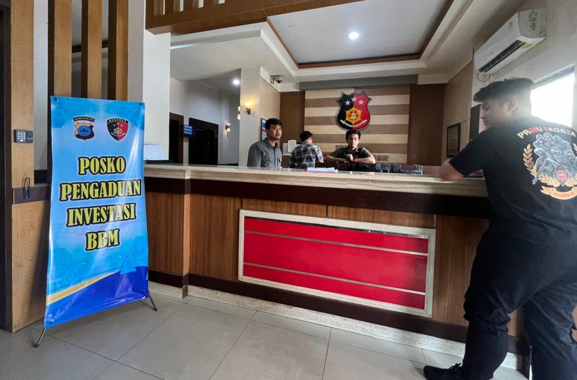Suasana di Ditreskrimum Polda Kalsel