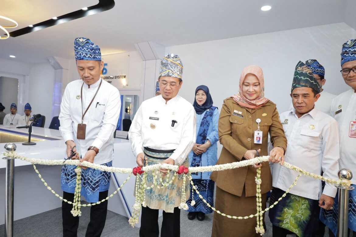 Peresmian BIS CC PAM Bandarmasih oleh Wali Kota Banjarmasin, Ibnu Sina.