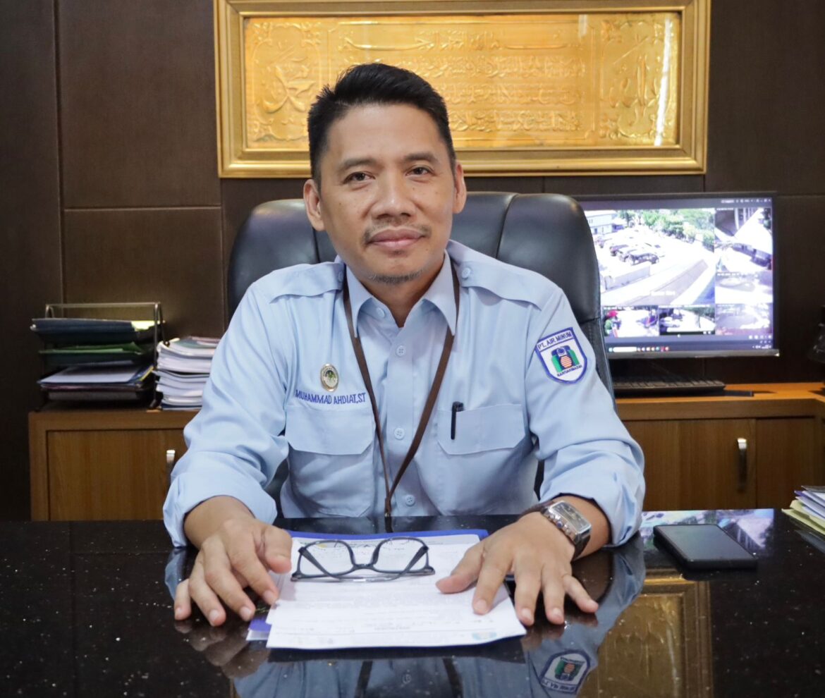 Direktur Utama PAM Bandarmasih, M Ahdiyat
