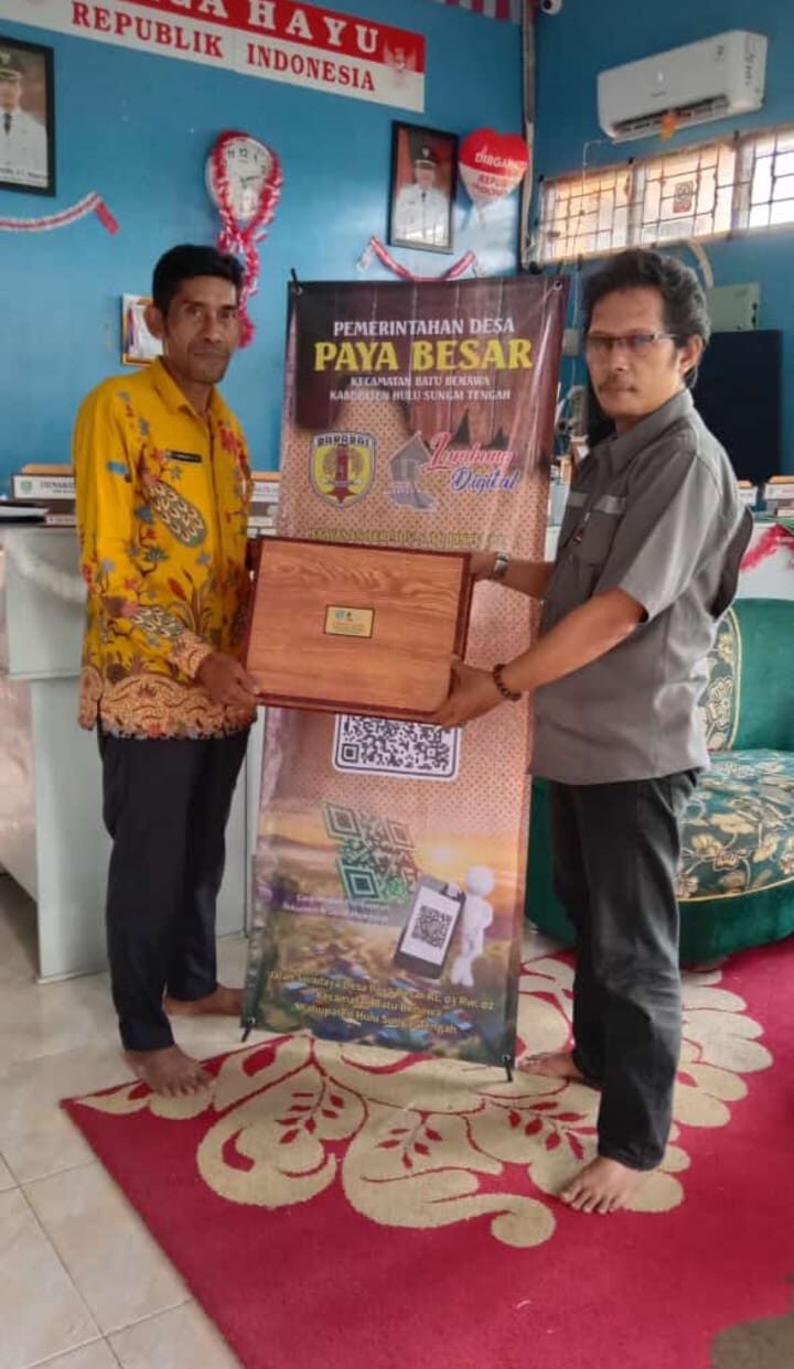 serah terima aplikasi Lumbung Digital
