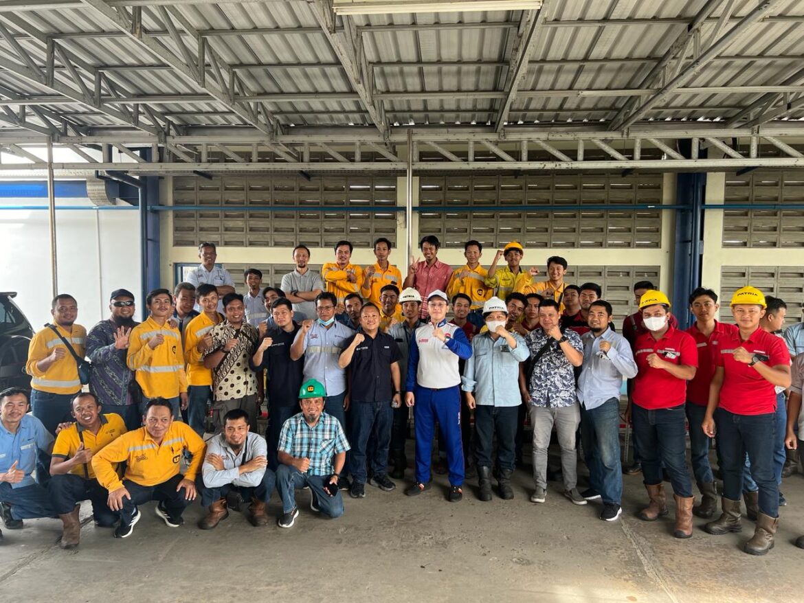 Karyawan PT United Tractors Banjarmasin (foto:istimewa)