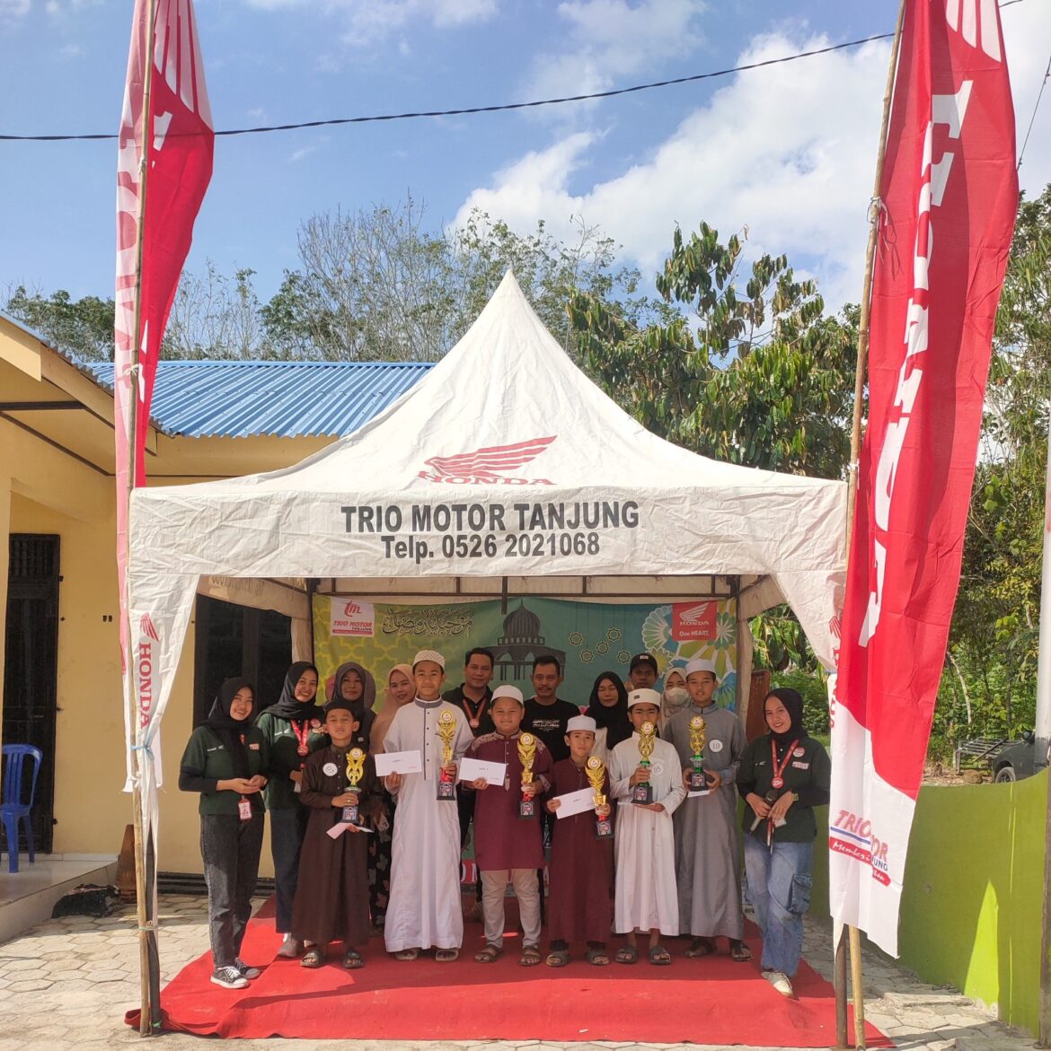 Digelar Lomba Adzan untuk anak-anak sekitaran wilayah dealer