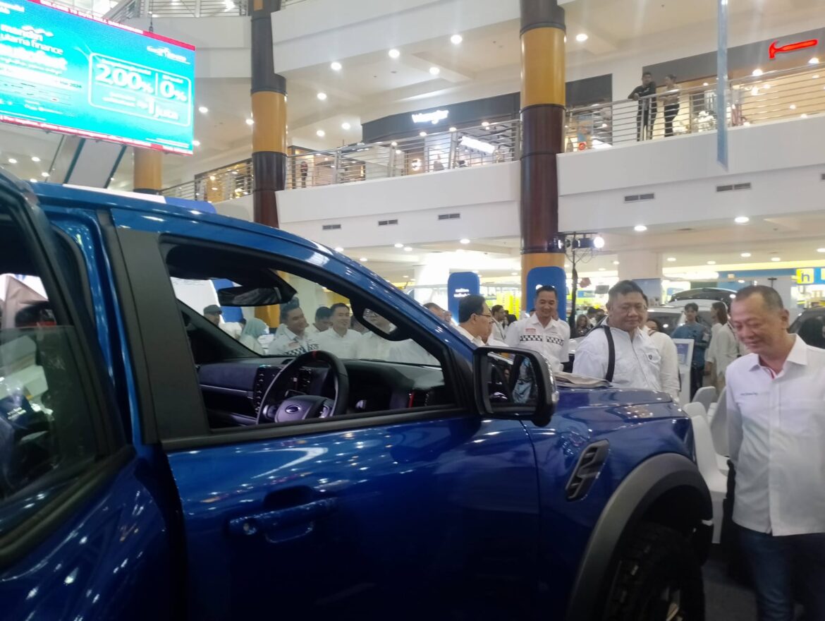 Pembukaan MUF Auto Fest yang diadakan di Kota Banjarmasin pada tanggal 22 Mei hingga 27 Mei 2024 di Duta Mall. (doto slm/brt)
