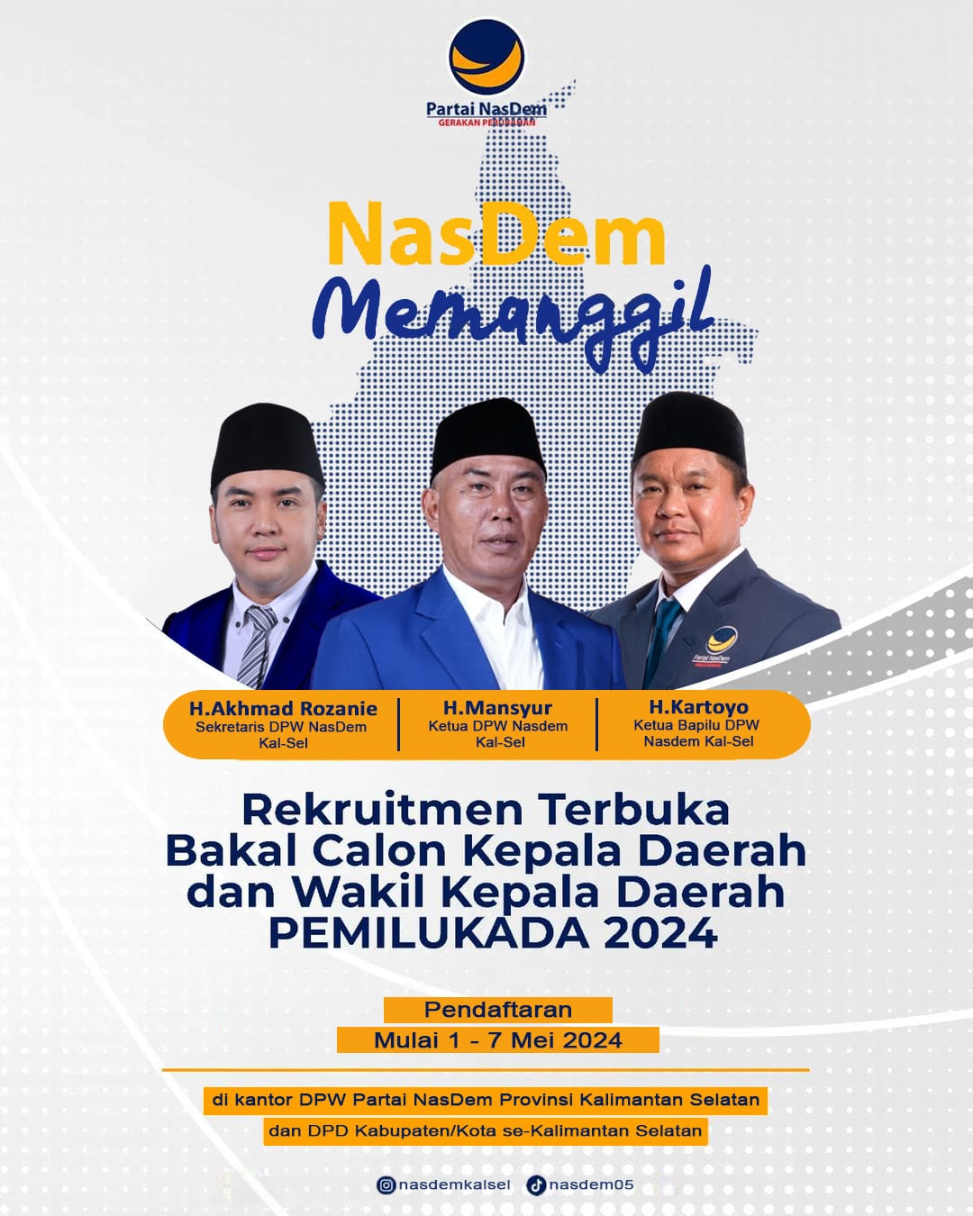 NasDem Memanggil untuk Petra Putri Terbaik di Kalsel
