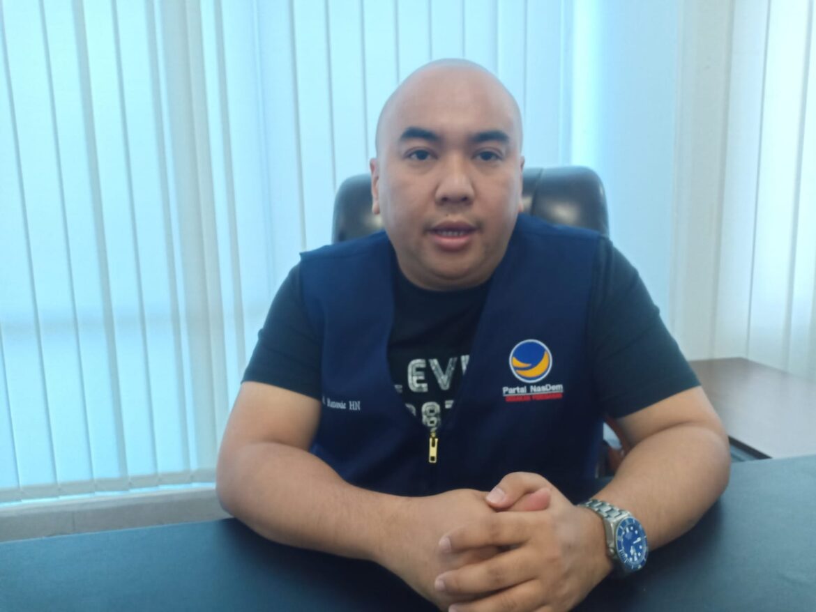 Sekretaris DPW Partai NasDem Provinsi Kalimantan Selatan (Kalsel) HA Rozani HN (foto:baritopost)