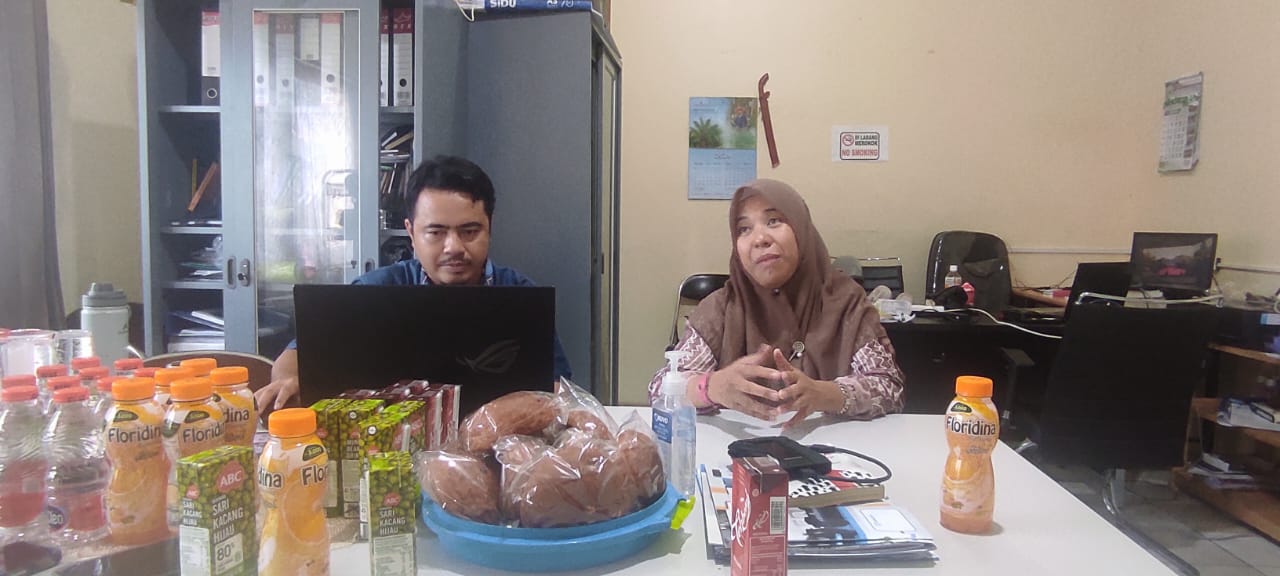 Kabid Perkim HST Nydia Damayanti saat wawancara.(foto : yufanata/brt)