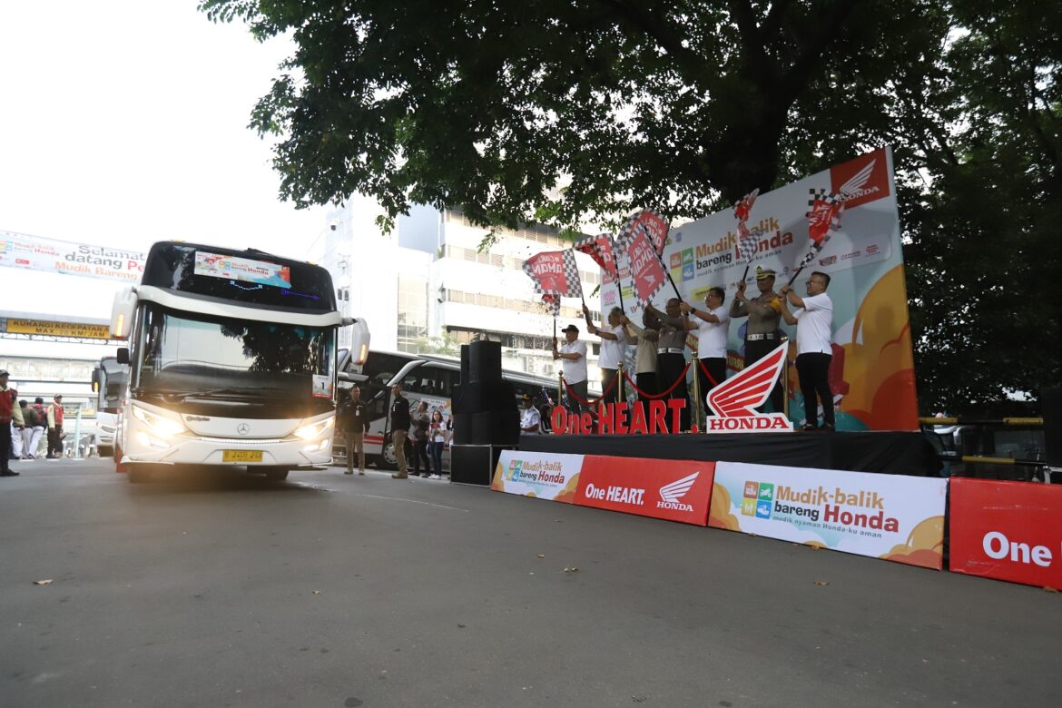 konsumen pulang ke kampung halaman melalui program Mudik Balik Bareng Honda (MBBH)