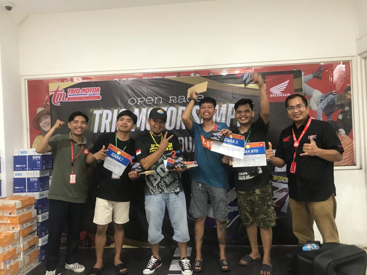 Lomba Open Race Tamiya di Trio Motor Sampit Berlangsung Meriah