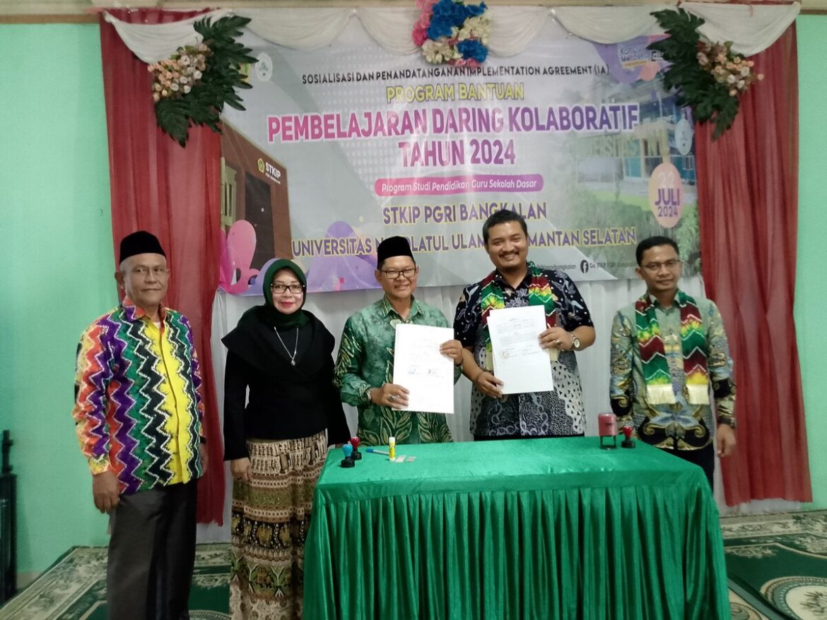 MoU antara Unukase dan STIKIP Bangkalan.