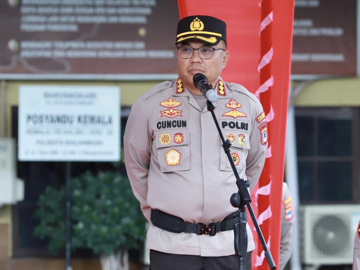 KAPOLRESTA BANJARMASIN - Kombes Cuncun Kurniadi (doc)