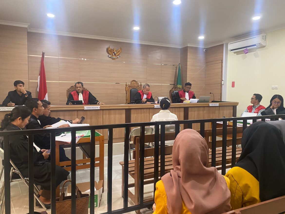 Aktivitas persidangan di PN Banjarmasin.
