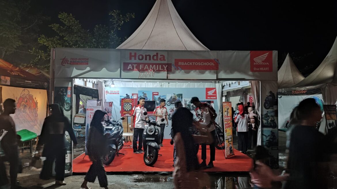 Kegiatan spesial Honda AT Family Day di Stadion 29 November, Kota Sampit