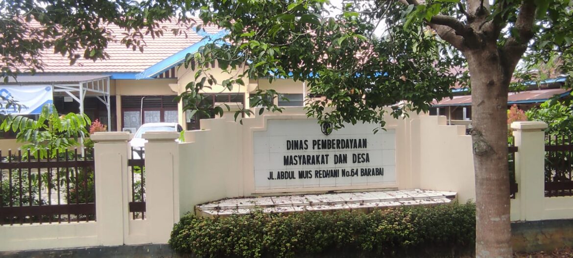 Kantor Dinas PMD Kabupaten HST.(foto : yufanata/brt)