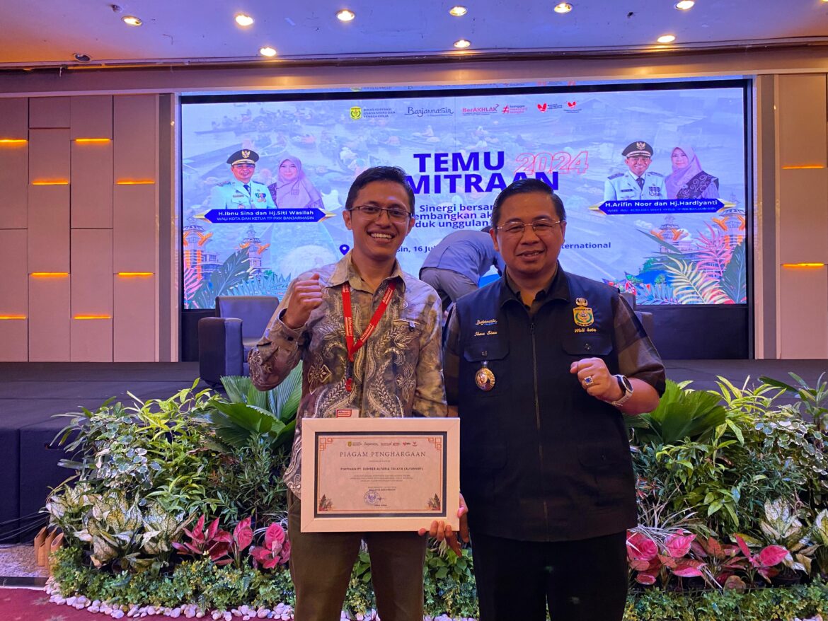 Walikota Banjarmasin H Ibnu Sina Hadir pada Acara Temu Kemitraan (foto:istimewa)