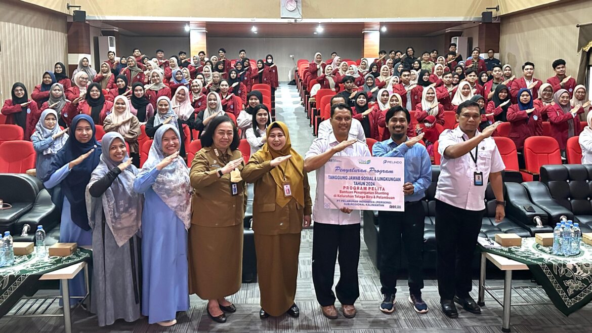 Kegiatan akademisi bersama BUMN ini bisa mengentaskan permasalahan stunting khsusnya wilayah Kalsel