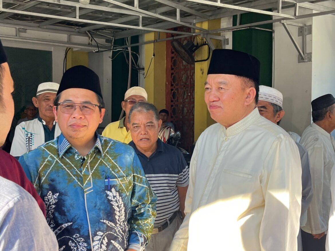 Wakil Gubernur H Muhidin dan Walikota Banjarmasin H Ibnu Sina (foto Istimewa)