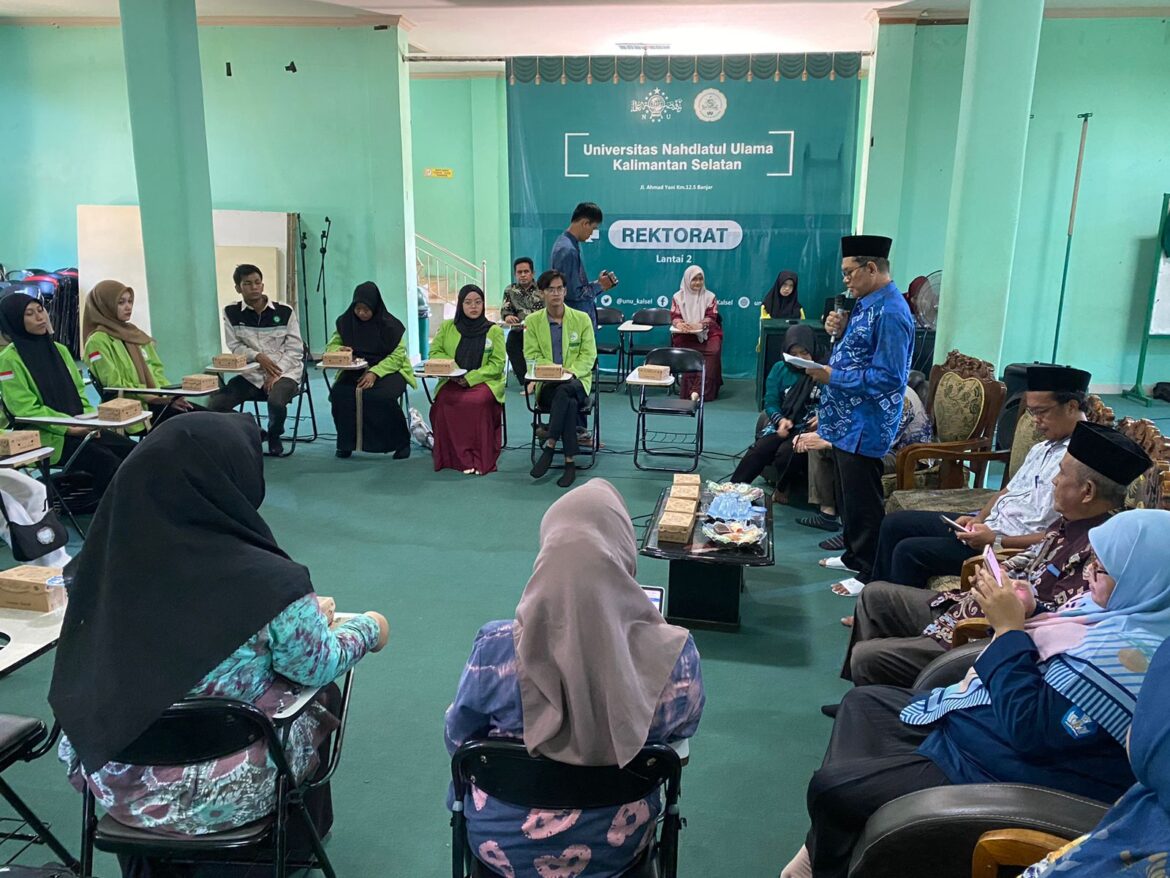 Penyambutan peserta program Merdeka Belajar Kampus Merdeka (MBKM) di Aula Dakwah Unukase, Kamis (1/8/2024).
