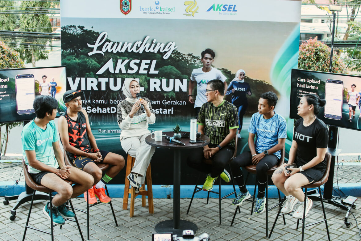 Bank Kalsel Luncurkan AKSEL Virtual Run 2024