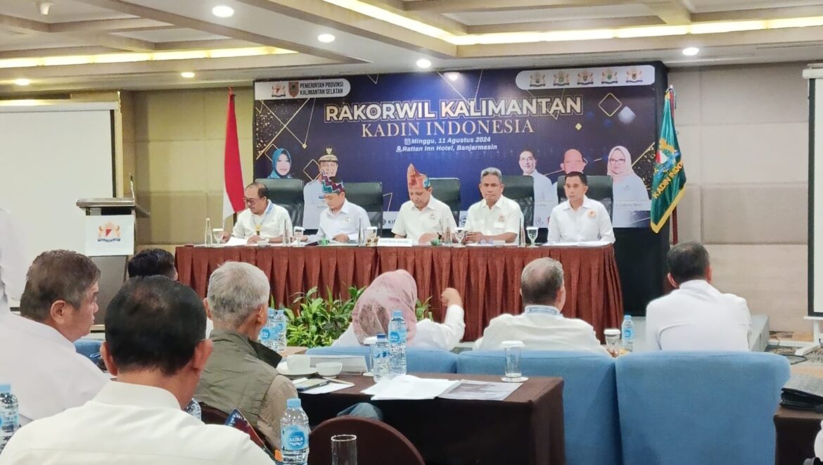 Rakorwil Kalimantan Kadin Indonesia Digelar di Kota Banjarmasin (foto:baritopost)