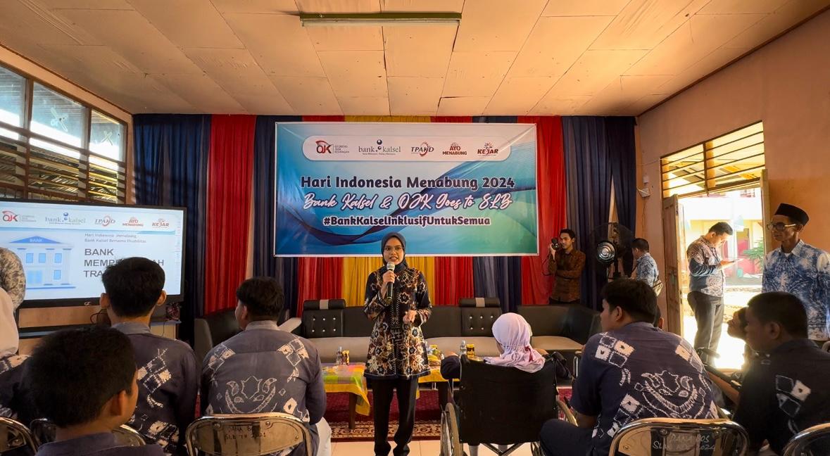Berikan Literasi Keuangan untuk Penyandang Disabilitas di Banua Enam