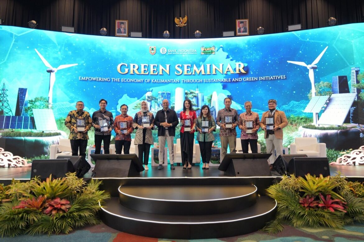 Kantor Perwakilan Bank Indonesia Provinsi Kalimantan Selatan (Kalsel) menyelenggarakan Green Seminar 2024 (foto:bank indonesia/afdi baritopost)