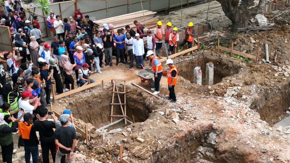 Bupati Aulia Pimpin Peletakan Batu Pertama Pembangunan Gedung MTQ
