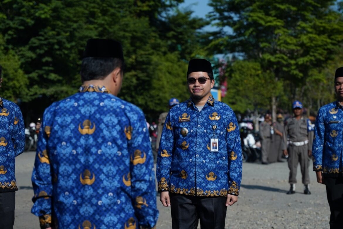 Bupati Aulia Pimpin Apel Korpri