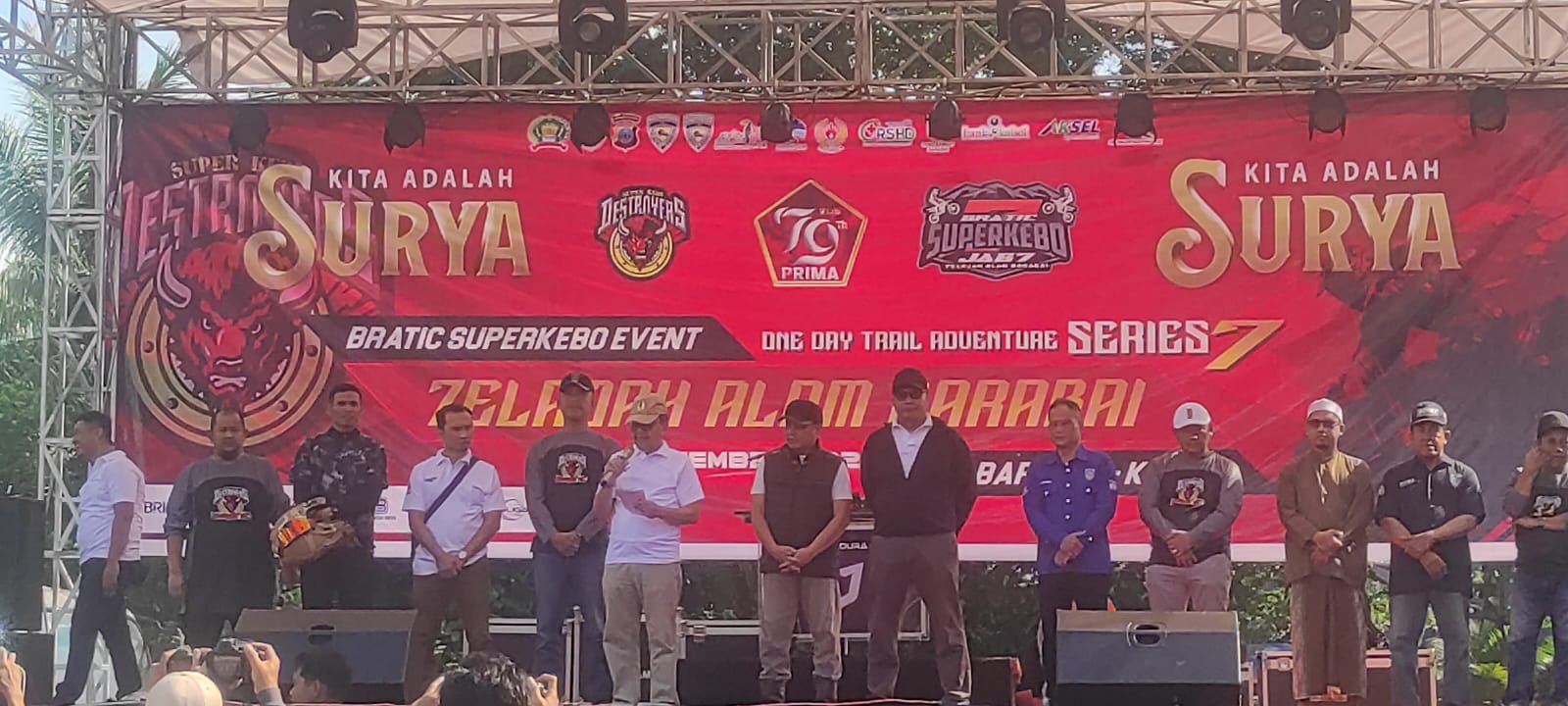 Sambutan Wakil Bupati Acara Jelajah Alam Barabai