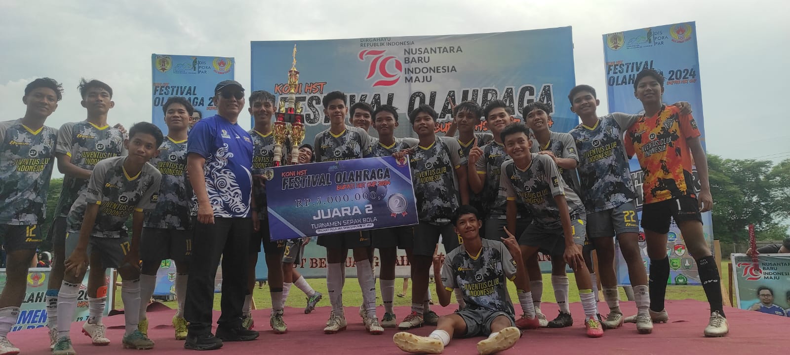 Juara 2 Bupati Cup MAN 1 HST