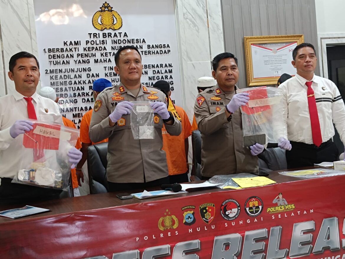 Polres HSS Ungkap 89 Kasus