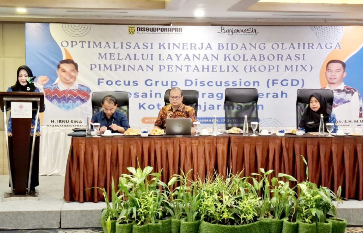 FGD Optimalisasi Kinerja Bidang Olahraga di Banjarmasin.