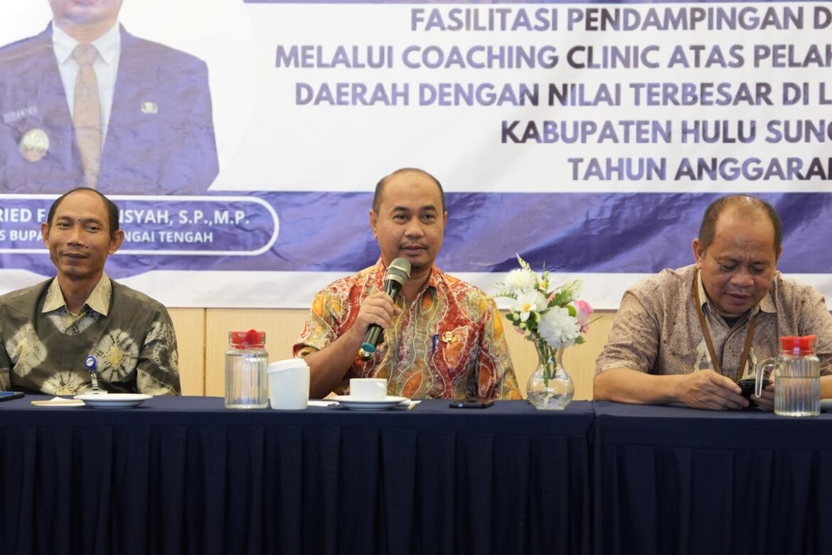 Pjs Bupati Buka Resmi Acara Coaching Clinic