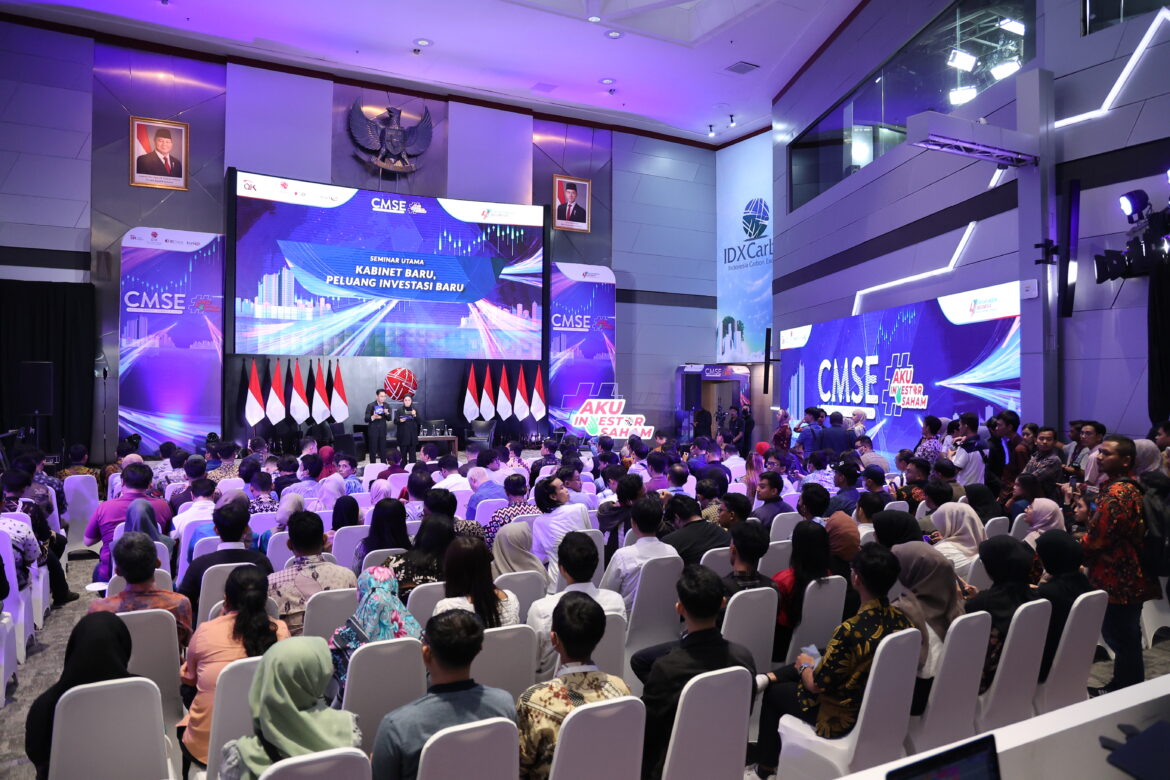 Capital Market Summit & Expo (CMSE) 2024 telah sukses diselenggarakan oleh PT Bursa Efek Indonesia (BEI) selama tiga hari (foto:baritopost)