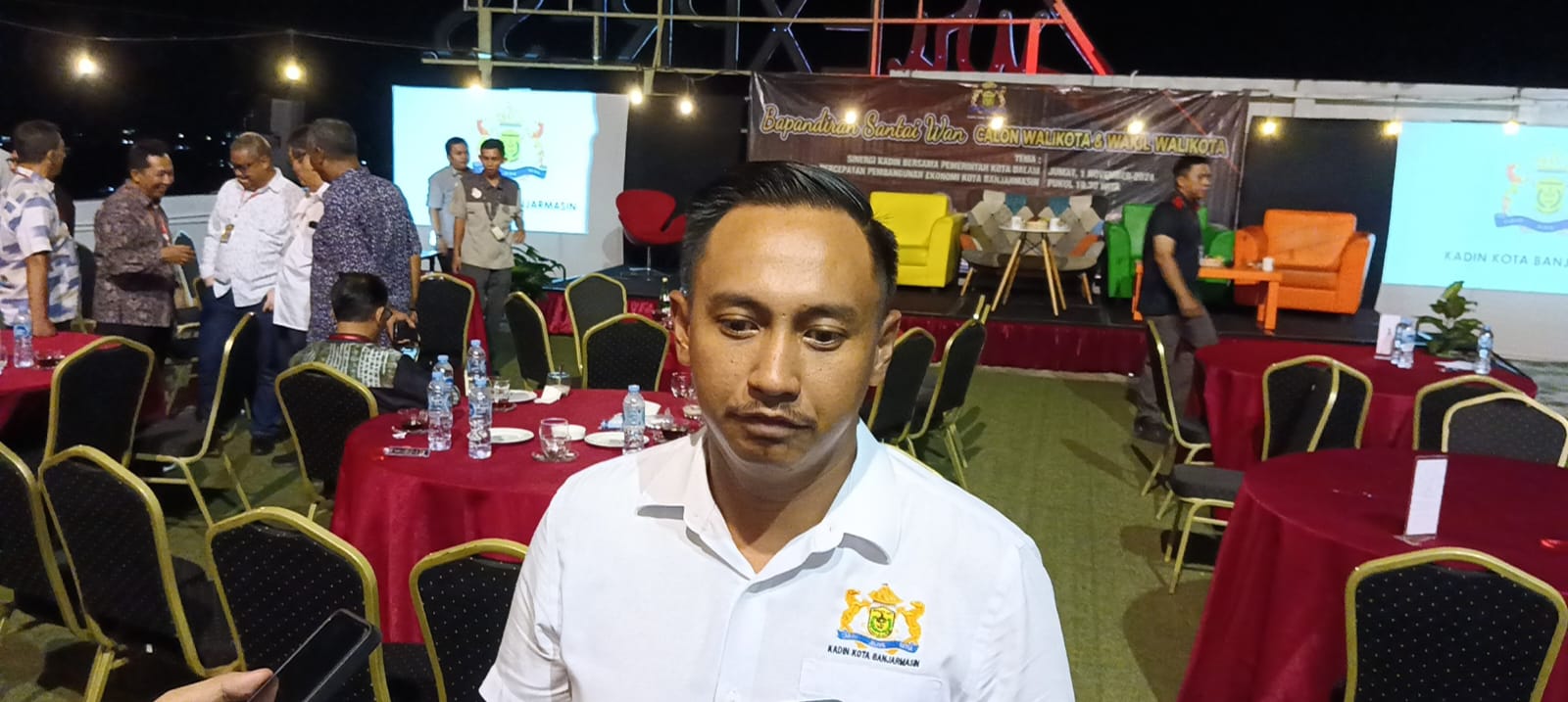 Ketua Kadin Kota Banjarmasin M Akbar Utomo Setiawan