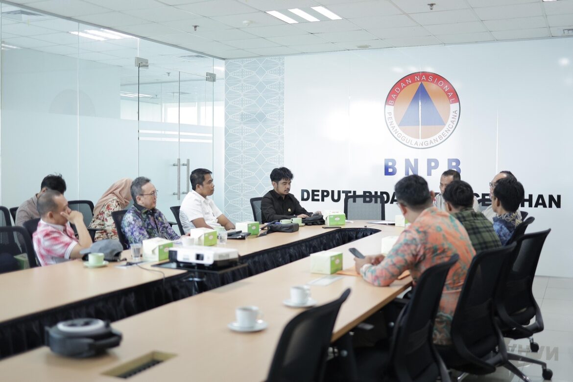 Rombongan Komisi I DPRD Provinsi Kalsel kunker ke BNPB RI si Jakarta.(foto : humasdprdkalsel)