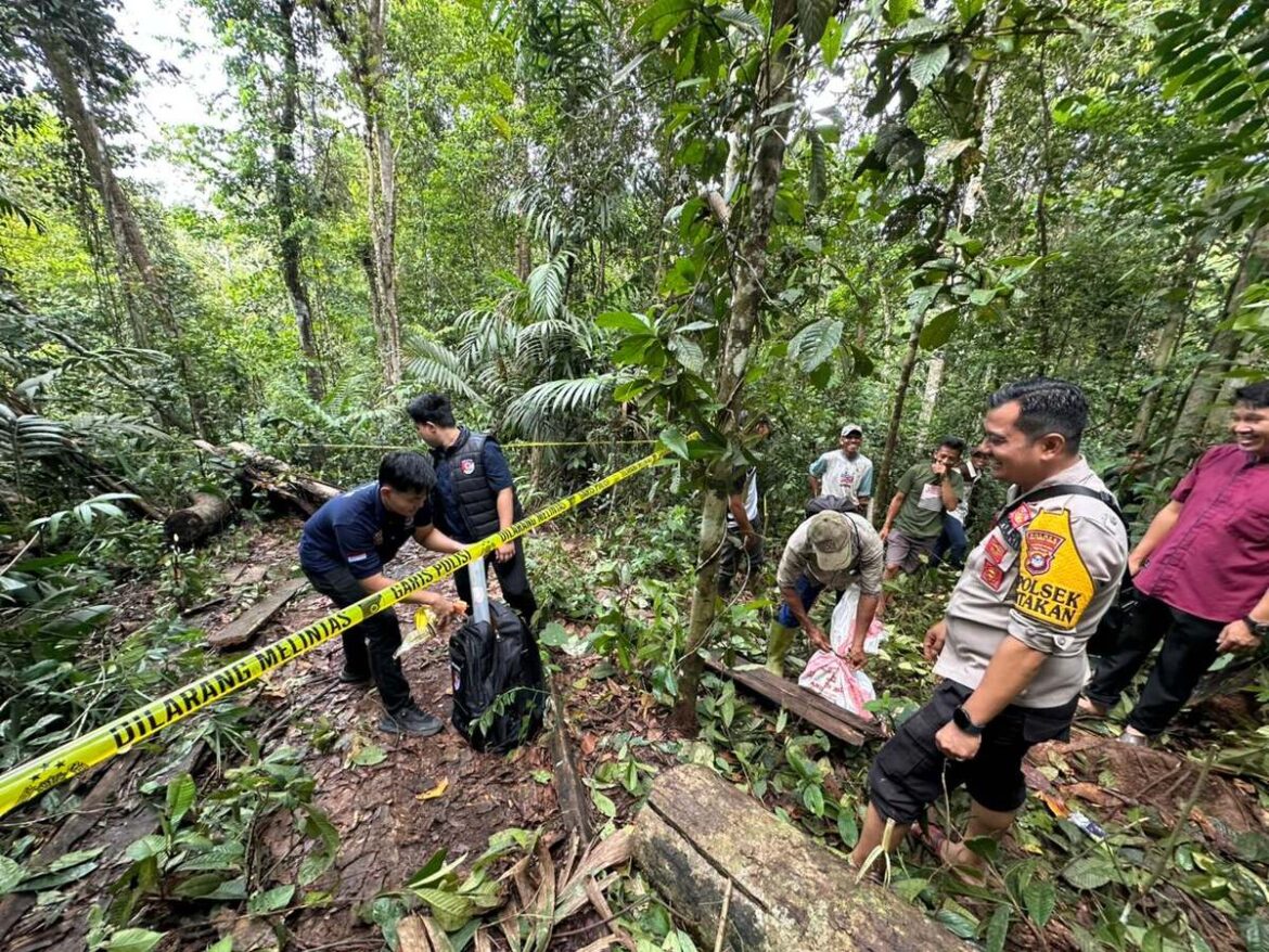 Pihak Polisi telah melakukan Otopsi pada penemuan tulang belulang (Foto Istimewa,)