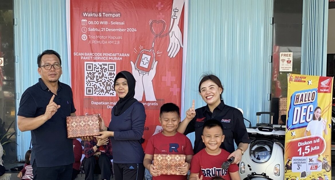 Donor Darah Trio Motor Kapuas