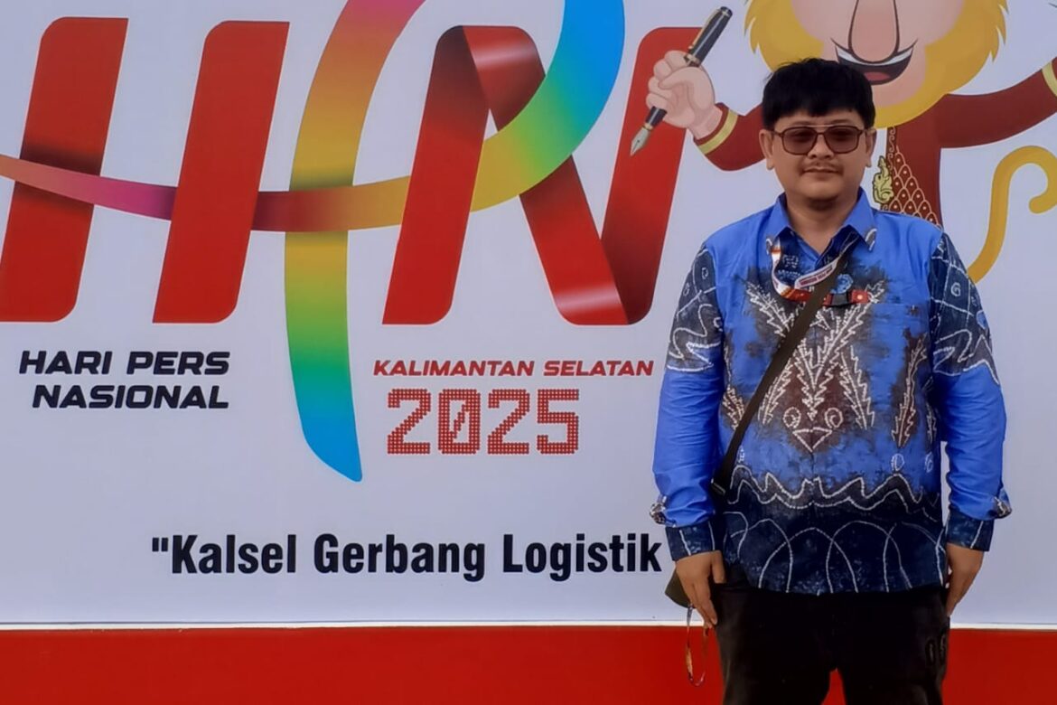 Sekretaris PWI Banjarbaru, Zepi Al Ayubi ( Foto Iman Satria)