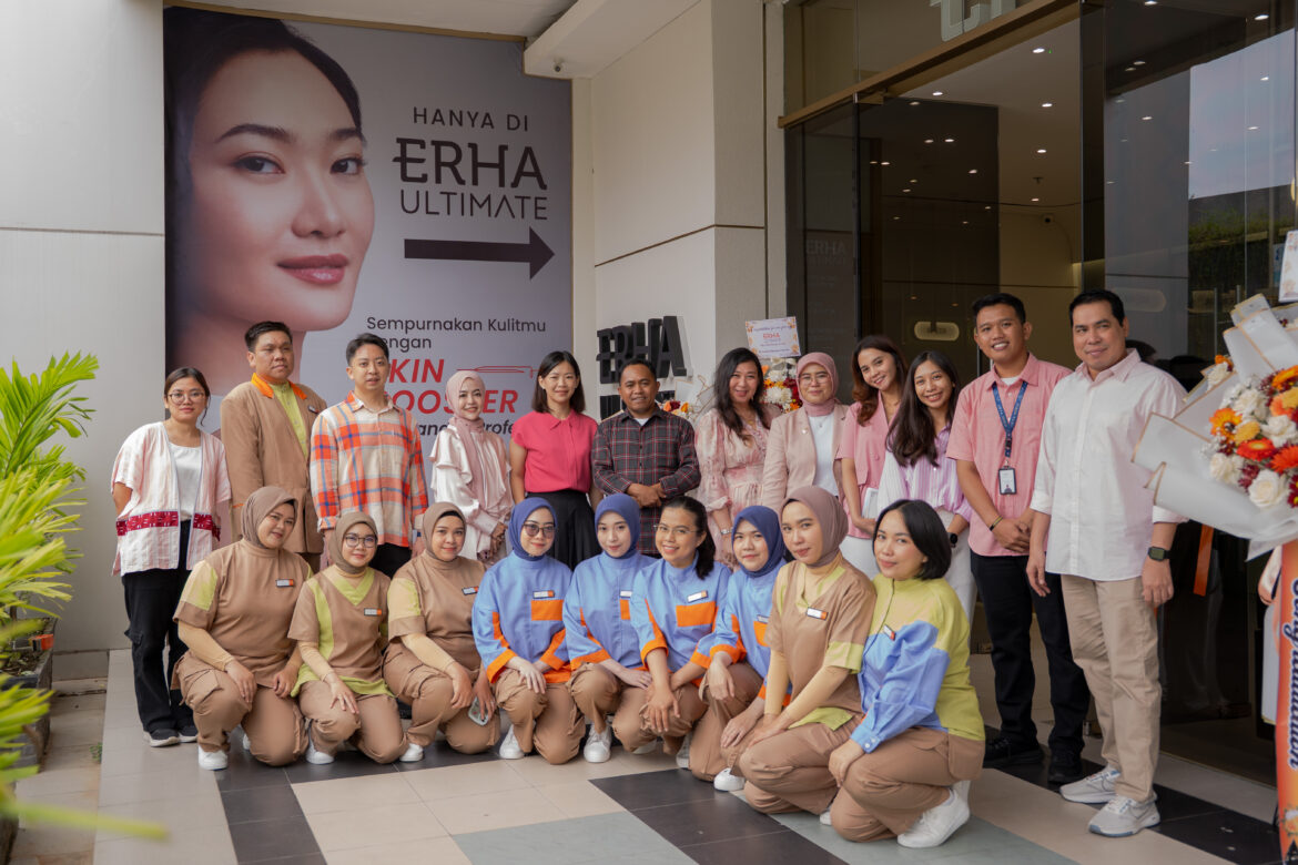 ERHA Ultimate Solusi Terbaik untuk Kesehatan Kulit dan Rambut Kini Hadir di Duta Mall Banjarmasin (foto:ist)