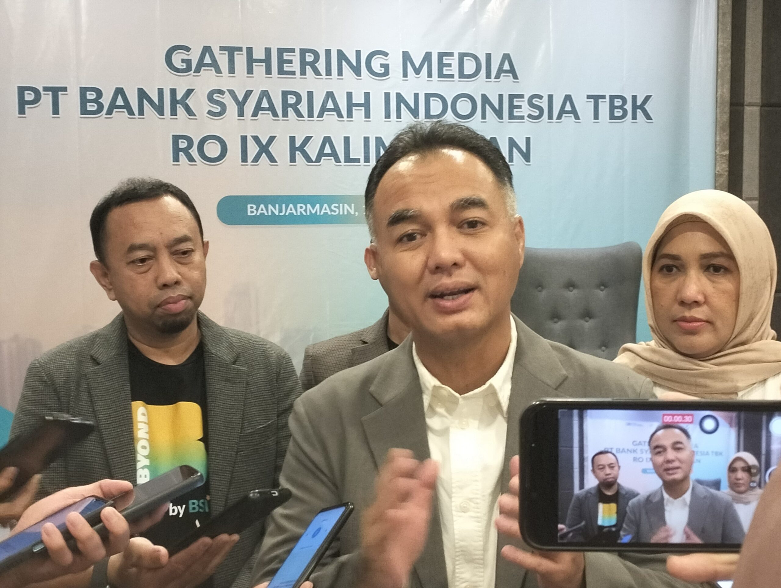 Ricky Rikardo Mulyadi Regional CEO RO IX Kalimantan Wawancaara Bersama Wartawan