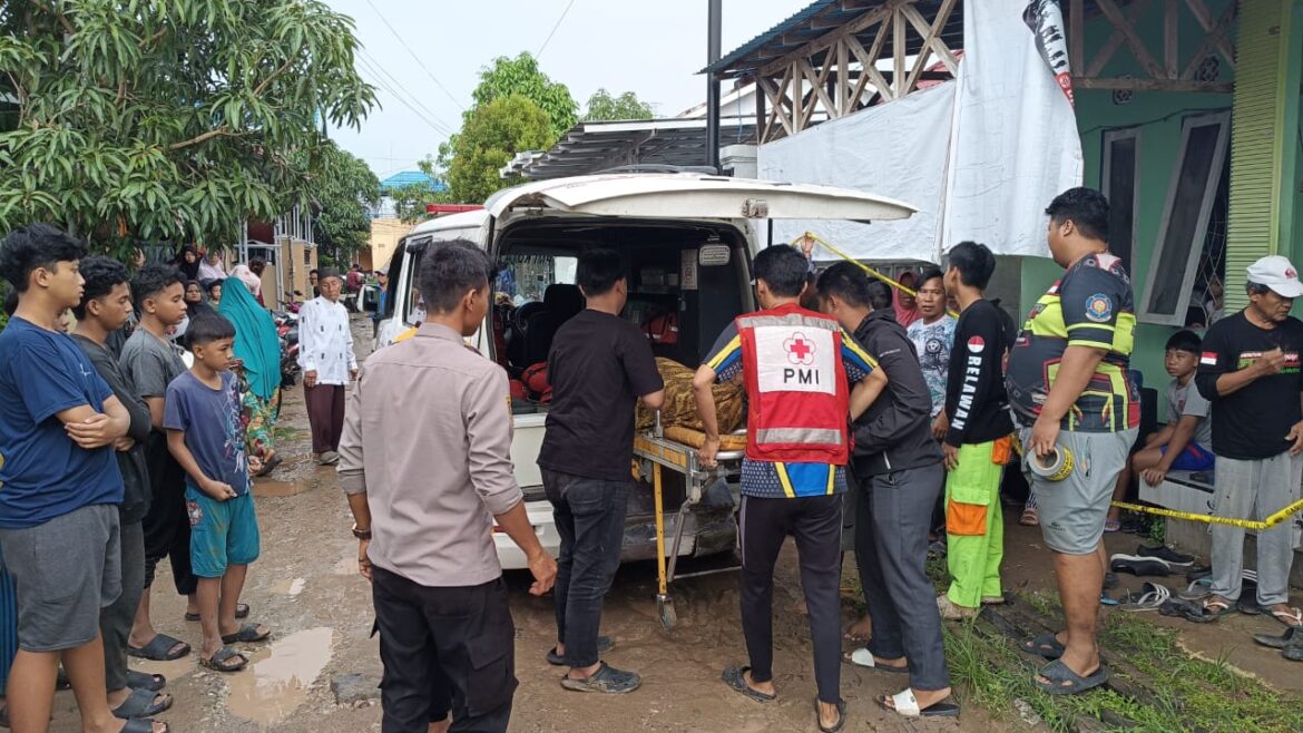 Gantung Diri Nekat Dilakukan Gusti Ikhwan Riady Warga Jalan Tembus Mantuil Banjarmasin, Jumat (11/4/2025) Sore. (foto: istimewa)