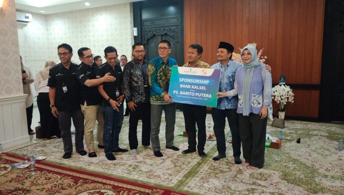 Bank Kalsel Resmi Menjadi Sponsorhip PS Barito Putera