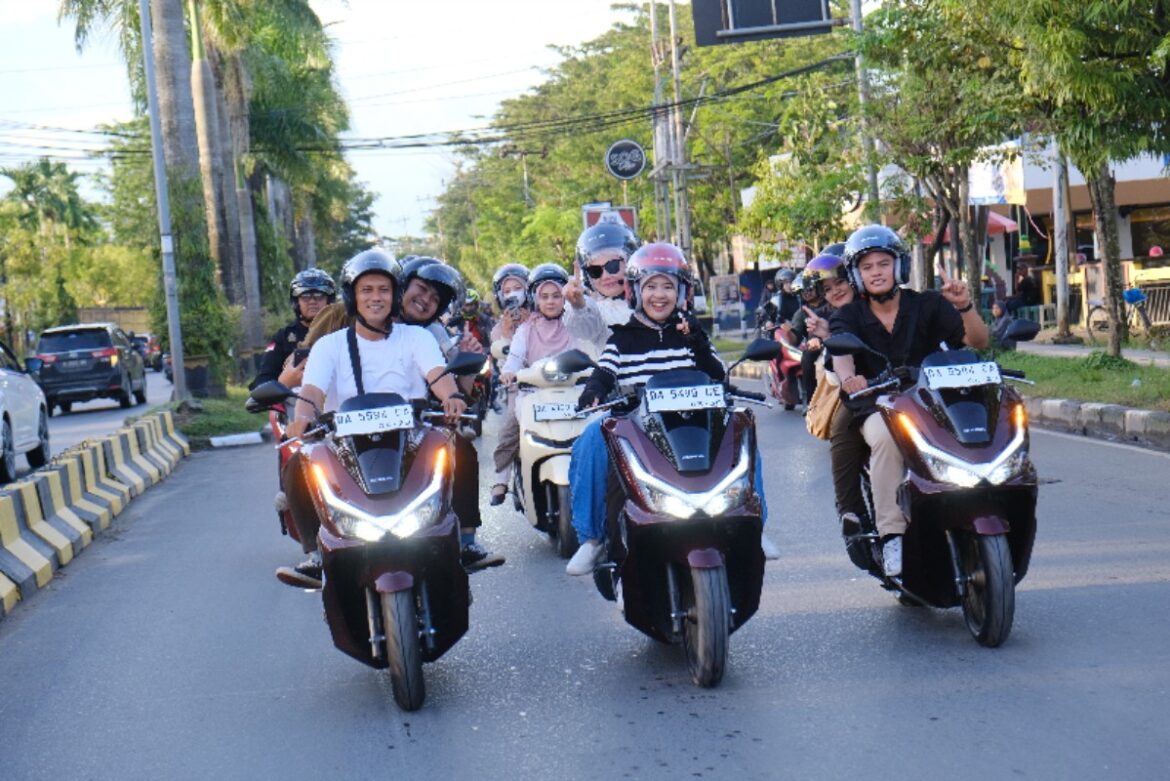 Inovasi Terkini Honda PCX160 Diperkenalkan Lewat Acara Media Exploration oleh PT Trio Motor